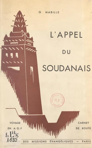 L'appel du soudanais - Georges Mabille - FeniXX réédition numérique