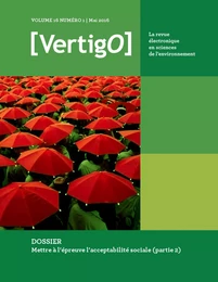 Mettre à l’épreuve l’acceptabilité sociale