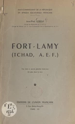 Fort-Lamy (Tchad, A.E.F.)