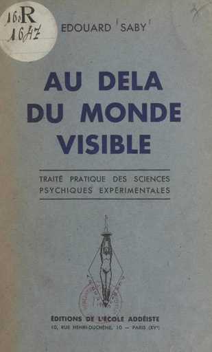 Au-delà du monde visible - Édouard Saby - FeniXX réédition numérique