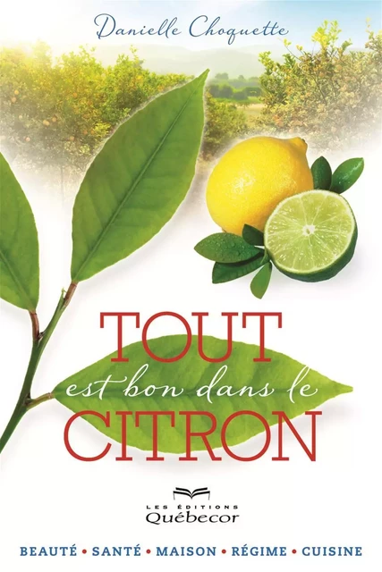 Tout est bon dans le citron - Danielle Choquette - Les Éditions Québec-Livres