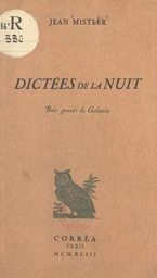 Dictées de la nuit