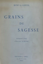 Grains de sagesse