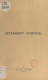 Testament spirituel