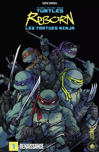 Les Tortues Ninja - TMNT Reborn, T1 : Renaissance - Sophie Campbell - HiComics