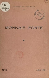 Monnaie forte