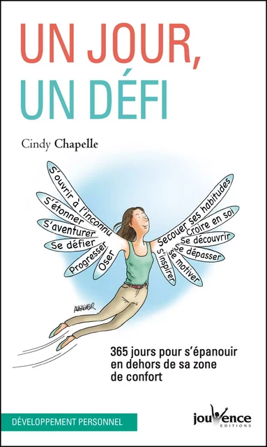 Un jour, un défi - Cindy Chapelle - Éditions Jouvence