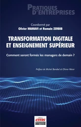 Transformation digitale et enseignement supérieur