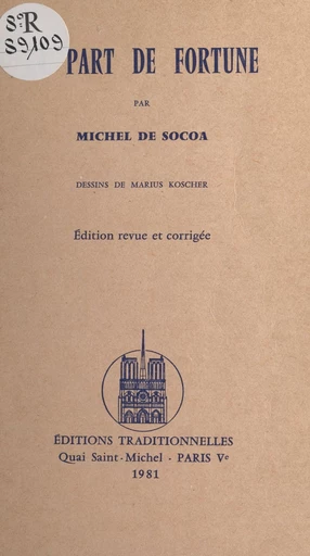 La part de fortune - Michel de Socoa - FeniXX réédition numérique