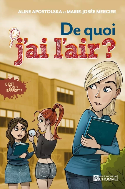 De quoi j'ai l'air? - Aline Apostolska, Marie-Josée Mercier - Les Éditions de l'Homme