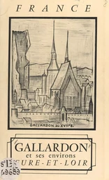 Gallardon, la tour, l'église, la maison de bois