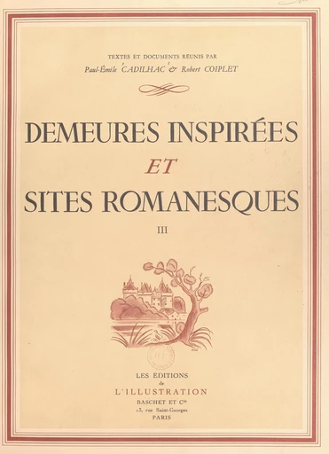 Demeures inspirées et sites romanesques (3) -  Collectif - FeniXX réédition numérique