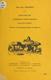 Inventaire des monuments préhistoriques du Pays d'Auray