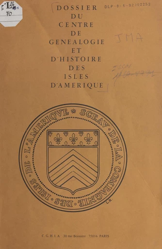 Recensement de l'île de Saint-Christophe : année 1671 - Bernadette Rossignol, Philippe Rossignol - FeniXX réédition numérique