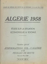 Algérie 1958