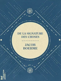 De la signature des choses