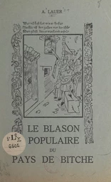 Le blason populaire du pays de Bitche