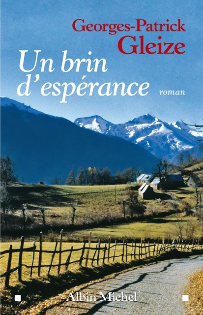 Un brin d'espérance - Georges-Patrick Gleize - Albin Michel