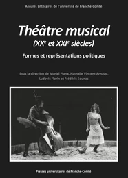 Théâtre musical (XXe et XXIe siècles)