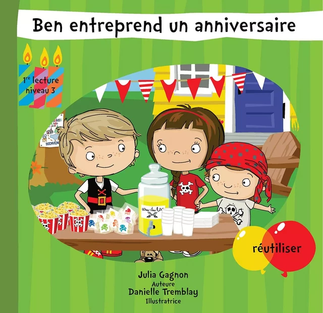 Ben entreprend un anniversaire - Julia Gagnon - Éditions MD