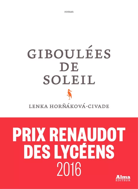 Giboulées de soleil - Lenka Hornakova-Civade - Alma Editeur