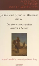 Journal d'un paysan de Maurienne