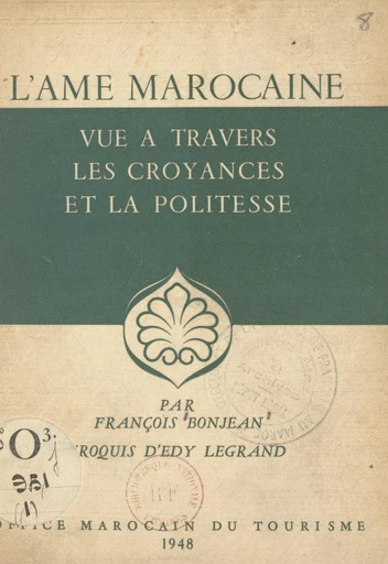 L'âme marocaine - François Bonjean - FeniXX réédition numérique