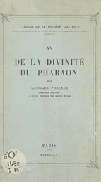 De la divinité du pharaon