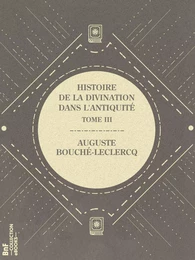 Histoire de la divination dans l'Antiquité