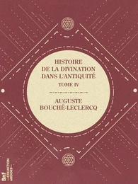 Histoire de la divination dans l'Antiquité