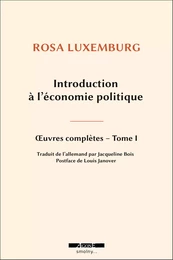 Introduction à l’économie politique