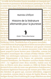 Histoire de la littérature allemande pour la jeunesse