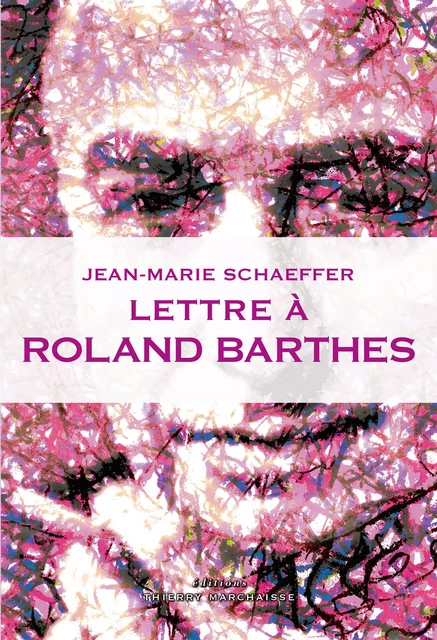 Lettre à Roland Barthes - Jean-Marie Schaeffer - Éditions Thierry Marchaisse