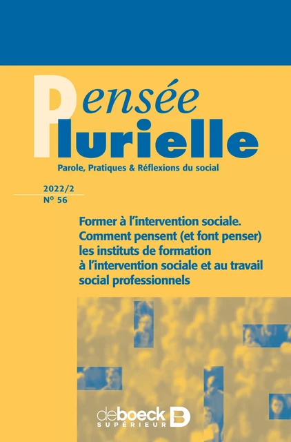 Pensée plurielle -  Collectif - Revues De Boeck Supérieur