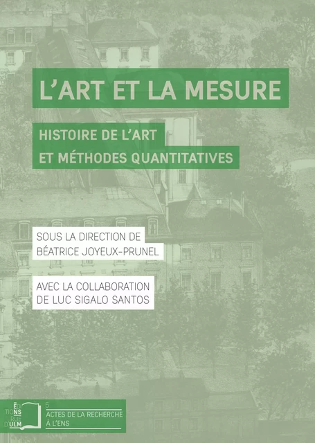 L’Art et la mesure -  - Éditions Rue d’Ulm via OpenEdition