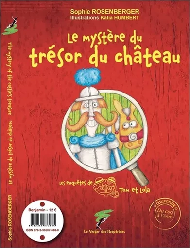 Le mystère du trésor du château - The mystery of the castle's treasure - Katia Humbert, Sophie Rosenberger - Le Verger des Hespérides