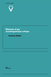 Éléments d’une sociolinguistique critique