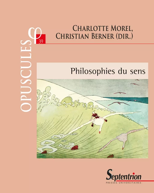 Philosophie du sens -  - Presses Universitaires du Septentrion