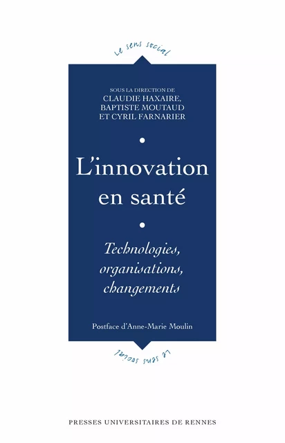 L’innovation en santé -  - Presses universitaires de Rennes