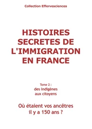 Histoires secretes de l'immigration en France - tome 2