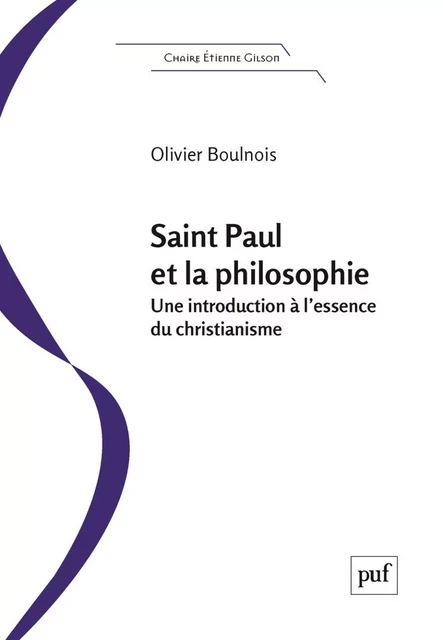 Saint Paul et la philosophie - Olivier Boulnois - Humensis