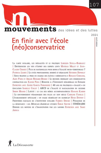 Mouvements -  Collectif - Revues La Découverte