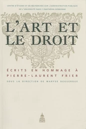 L’art et le droit