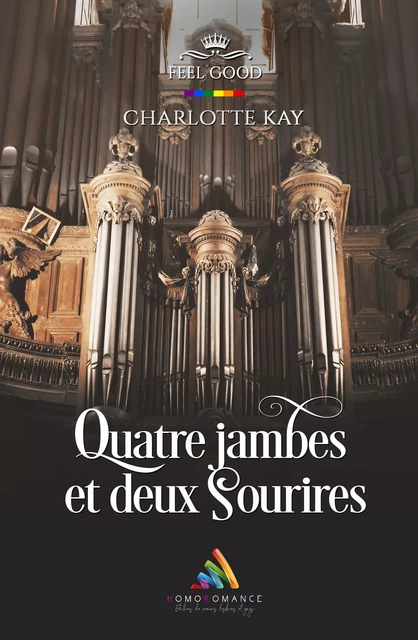 Quatre jambes et deux sourires - Charlotte Kay - Homoromance Éditions