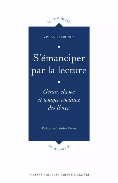 S’émanciper par la lecture - Viviane Albenga - Presses universitaires de Rennes