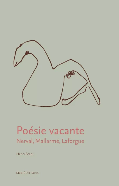 Poésie vacante - Henri Scepi - ENS Éditions