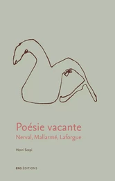 Poésie vacante