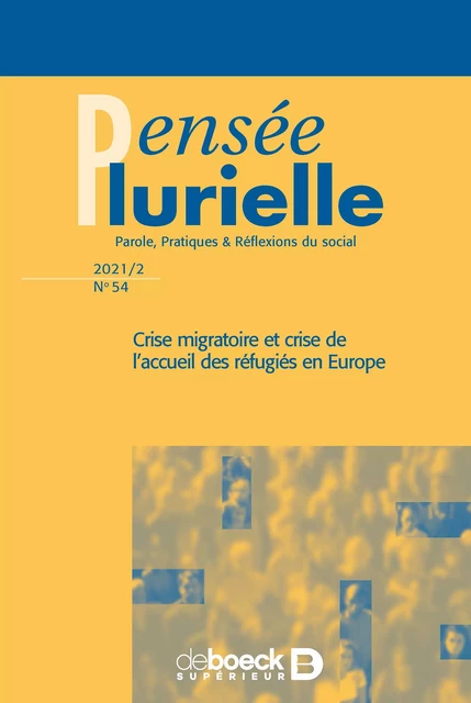 Pensée plurielle n° 54 -  Collectif - Revues De Boeck Supérieur