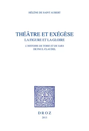 Théâtre et exégèse