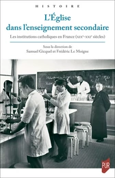 L’Église dans l’enseignement secondaire